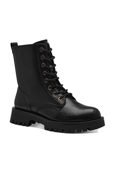 Tamaris Black Boots Womens Shoes