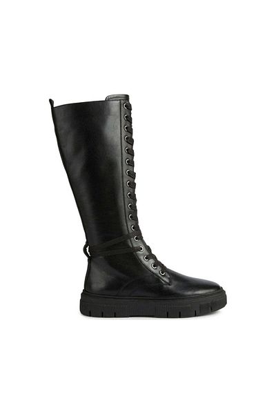 Geox Black Boots Womens Shoes