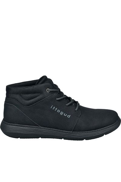 BUGATTI Black Booties Mens Shoes