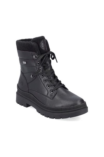 Remonte Black Booties Womens Shoes