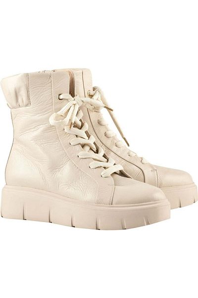 HÖGL Hogl Beige Booties Womens Shoes