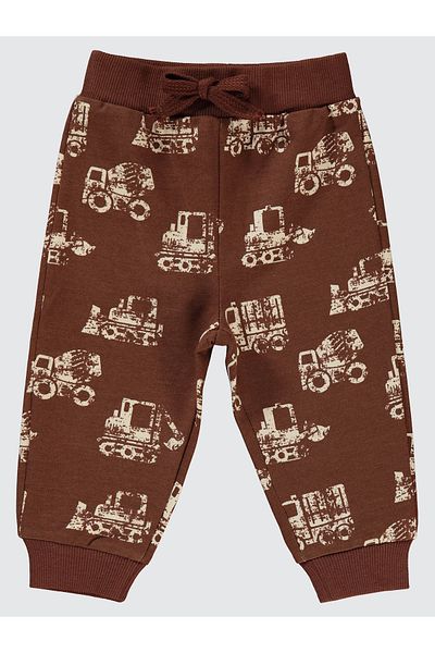 Civil Baby 6-18 Months Baby Boy Sweatpants - Brown
