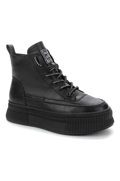 Keddo Black Booties Womens Shoes