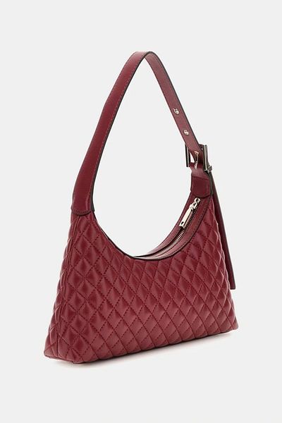 Guess Eco Rianee Shoulder Bag Women's Red Shoulder Bag Hweqg954117-Cla