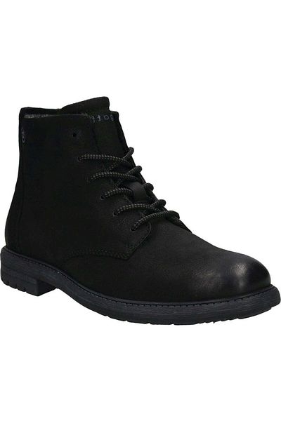 BUGATTI Black Booties Mens Shoes