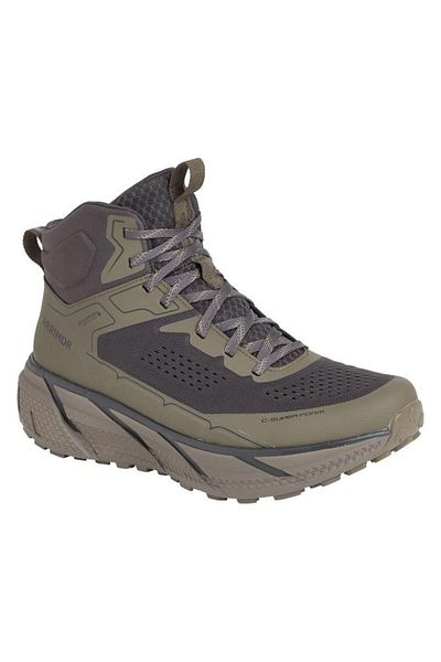 Karrimor Men's Outdoor Khaki Shoes - Singletrack Mid Weathertie, K1127-Olv