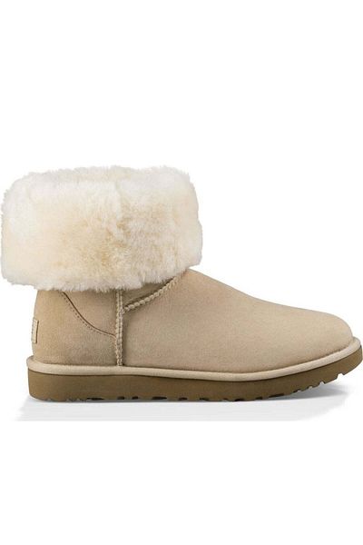 UGG Beige Booties Womens Shoes