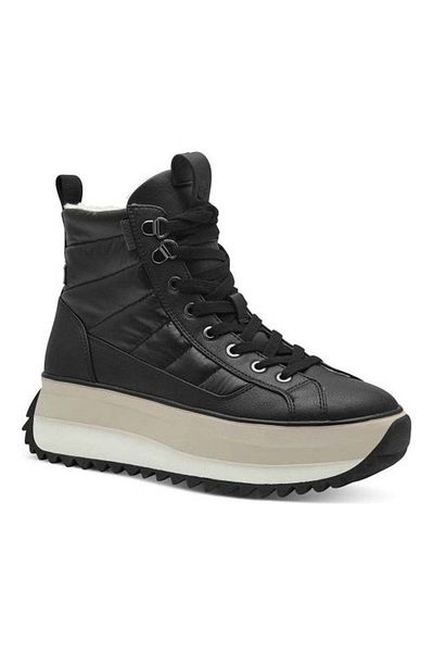 Tamaris Black Booties Womens Shoes
