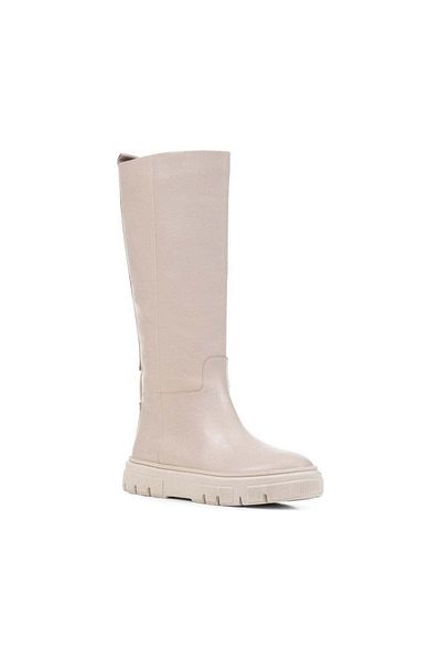 Geox Beige Boots Womens Shoes