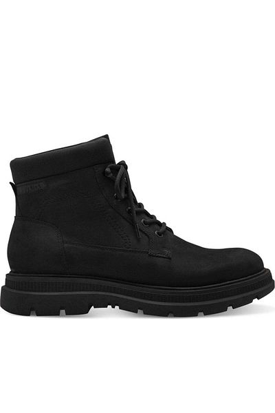 s.Oliver Black Booties Mens Shoes