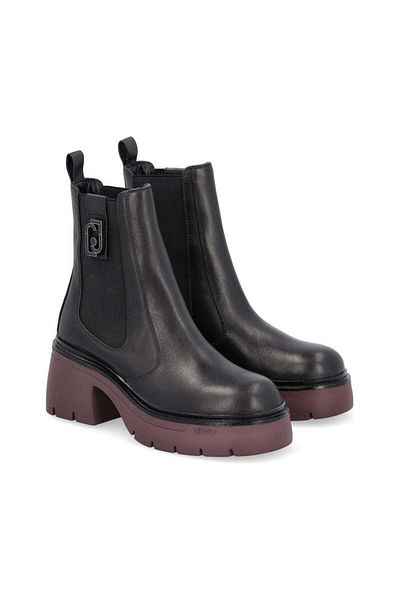 Liu Jo Black Booties Womens Shoes