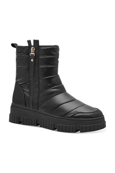 s.Oliver Black Booties Womens Shoes