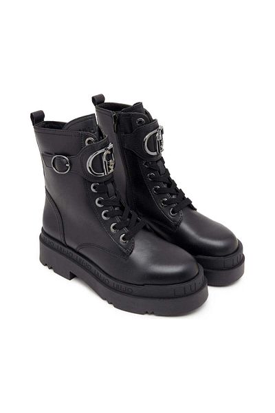 Liu Jo Black Booties Womens Shoes
