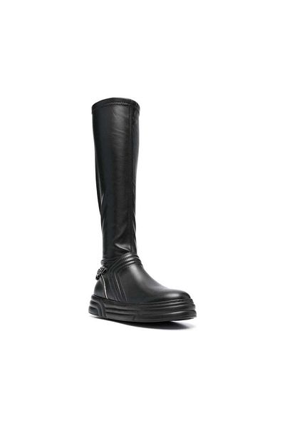 Liu Jo Black Booties Womens Shoes