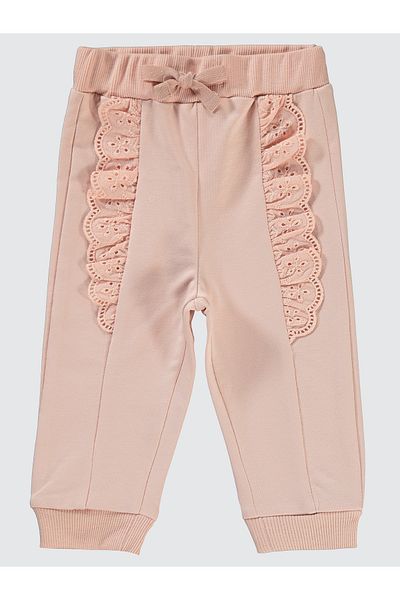 Civil Baby 6-18 Months Baby Girl Sweatpants - Light Powder