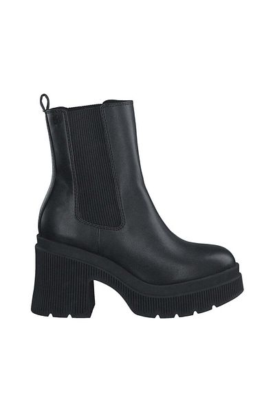 s.Oliver Black Booties Womens Shoes