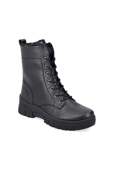 Remonte Black Booties Womens Shoes