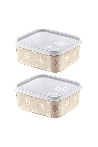 Smartware Latte 700 ml - Set of 2 No Frost Storage Containers