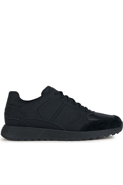 Geox Black Trainers Mens Shoes