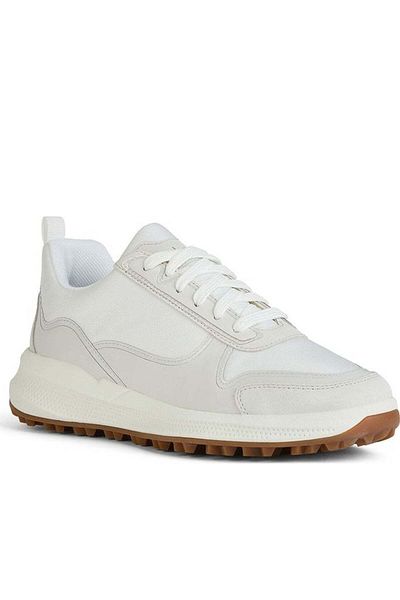 Geox Pantofi albi pentru femei