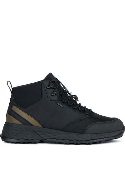 Geox Black Trainers Mens Shoes