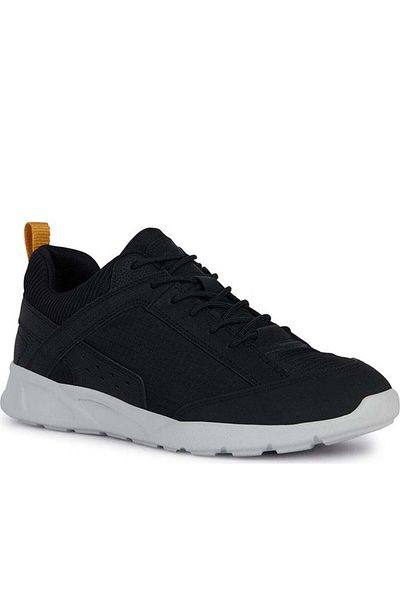 Geox Black Trainers Mens Shoes
