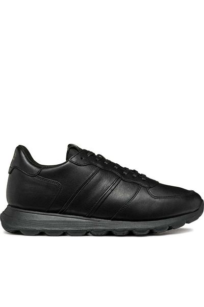 Geox Black Trainers Mens Shoes
