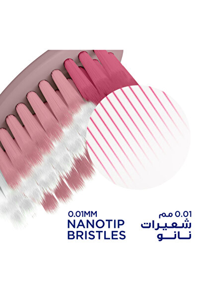 Signal Sensisoft Toothbrush, Soft Bristle for Gum Care, Himalayan Pink Salt, Plaque Removal