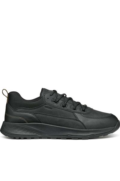 Geox Black Trainers Mens Shoes