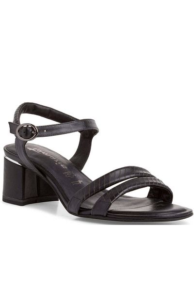 Tamaris Black Sandals Womens Shoes