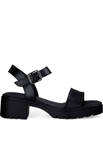 Tamaris Black Sandals Womens Shoes