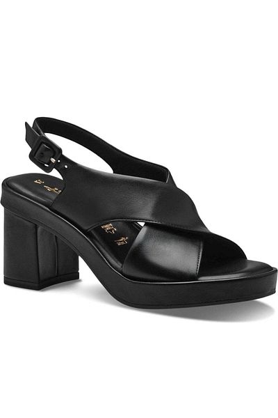 Tamaris Black Sandals Womens Shoes