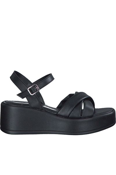 Marco Tozzi Black Sandals Womens Shoes