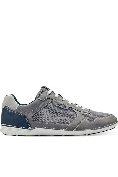 s.Oliver Grey Trainers Mens Shoes