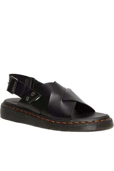Dr. Martens Black Sandals Unisex Adults Shoes