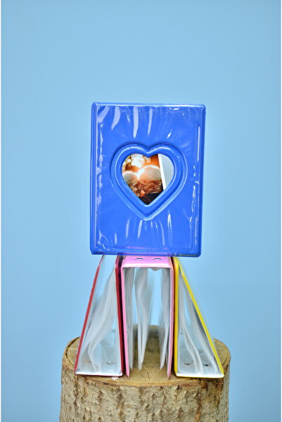 Angelphoto ألبوم صور نموذجي على شكل قلب مقاس 10 × 15 مع 100 صورة