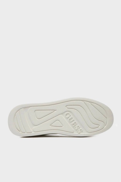 Guess Elbina Kadın Beyaz Bronz Deri Sneaker FLJELBFAL12-WHBRO