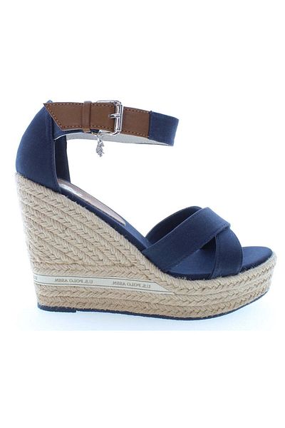 U.S. Polo Assn. U.S. Polo Assn. Blue Sandals Womens Shoes