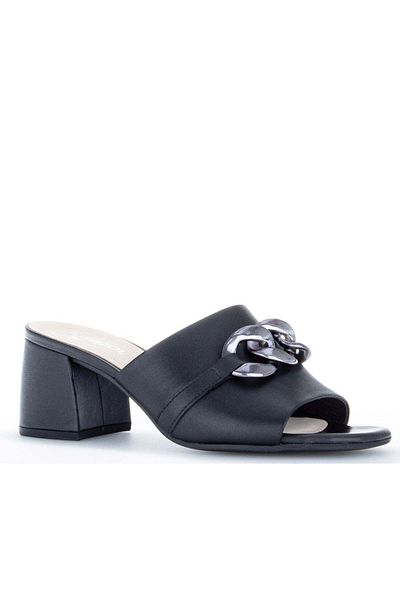 GABOR Black Sandals Womens Shoes