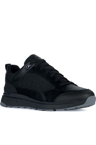 Geox Black Trainers Mens Shoes
