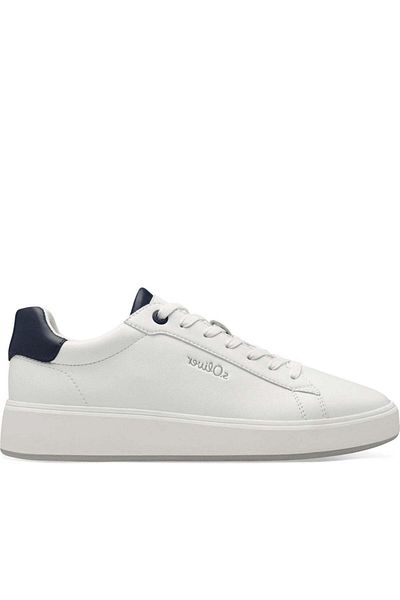 s.Oliver White Trainers Mens Shoes