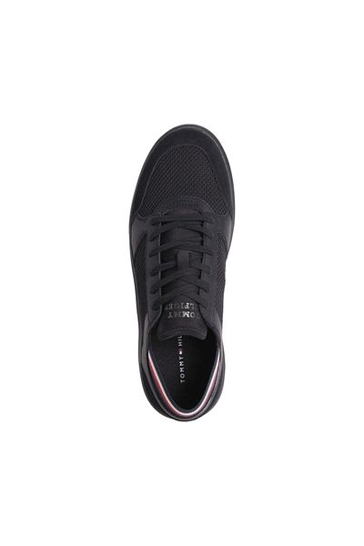 Tommy Hilfiger Black Trainers Mens Shoes