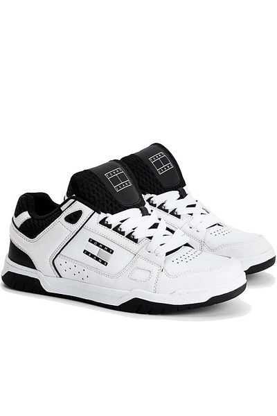 Tommy Jeans White Trainers Mens Shoes