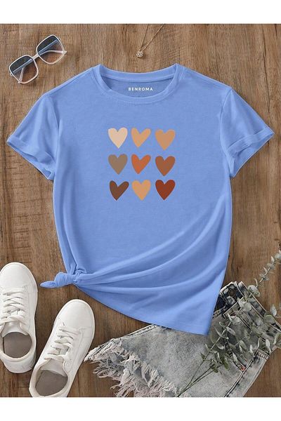 BENROMA 1 tricou este un cadou pentru achiziții de 6 și mai sus în coș - tricou pentru copii imprimat cu personaje de desene animate