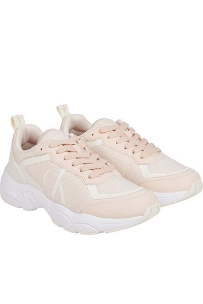 Calvin Klein Jeans Pink Trainers Womens Shoes