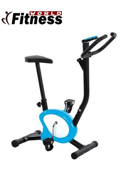 Fitness World Home exercise bike, exercise bike with LCD screen