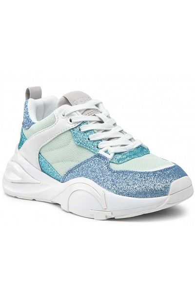 Guess Pantofi de damă Blue Flats