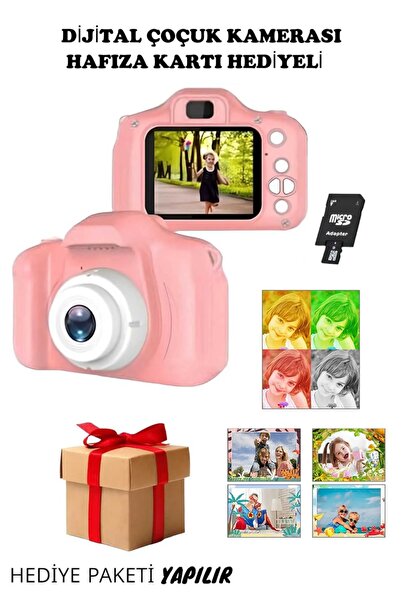 Mmctech Mini Fotoğraf Makinesi Çocuk Için Eğitici Video Kamera 1080p Hd Ekran...