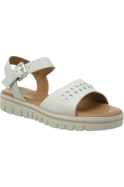 SALAMANDER White Sandals Womens Shoes