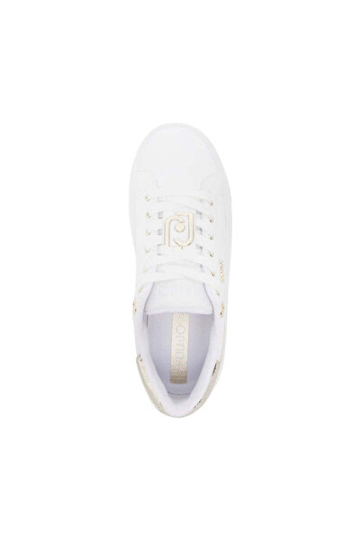 Liu Jo White Trainers Womens Shoes